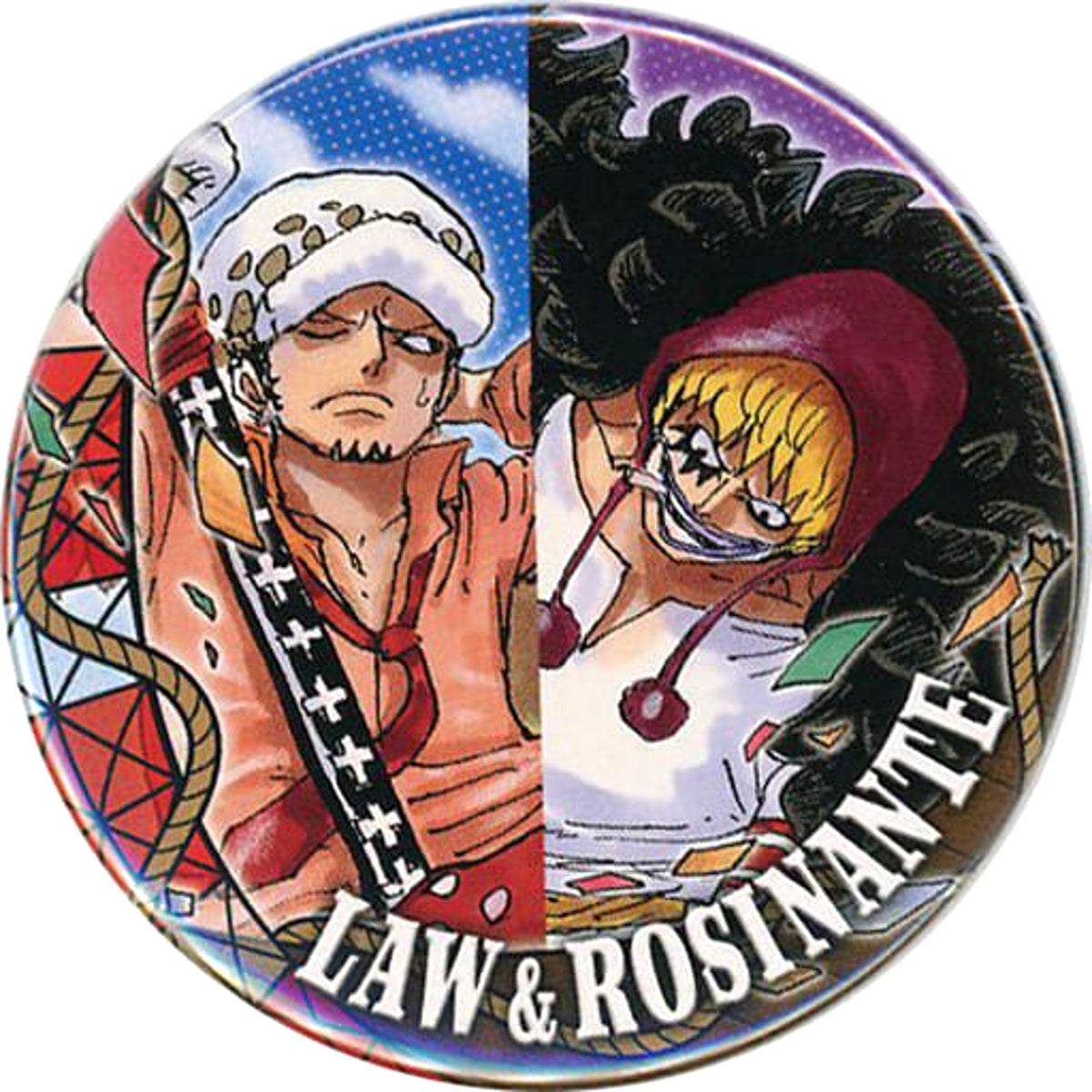 One Piece Law Corazon Collection Can Badge Part 2 Tokyo One Piece Tower Limited Buttons [USED]