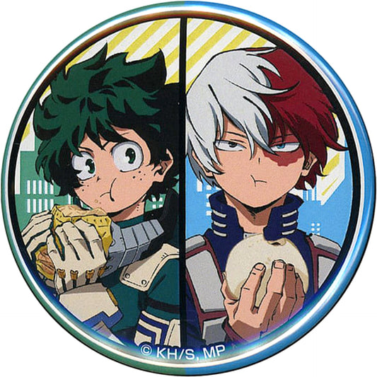 My Hero Academia Izuku Midoriya Shoto Todoroki Newly Drawn Can Badge Collection Break Ver. Don Quijote Limited Buttons [USED]
