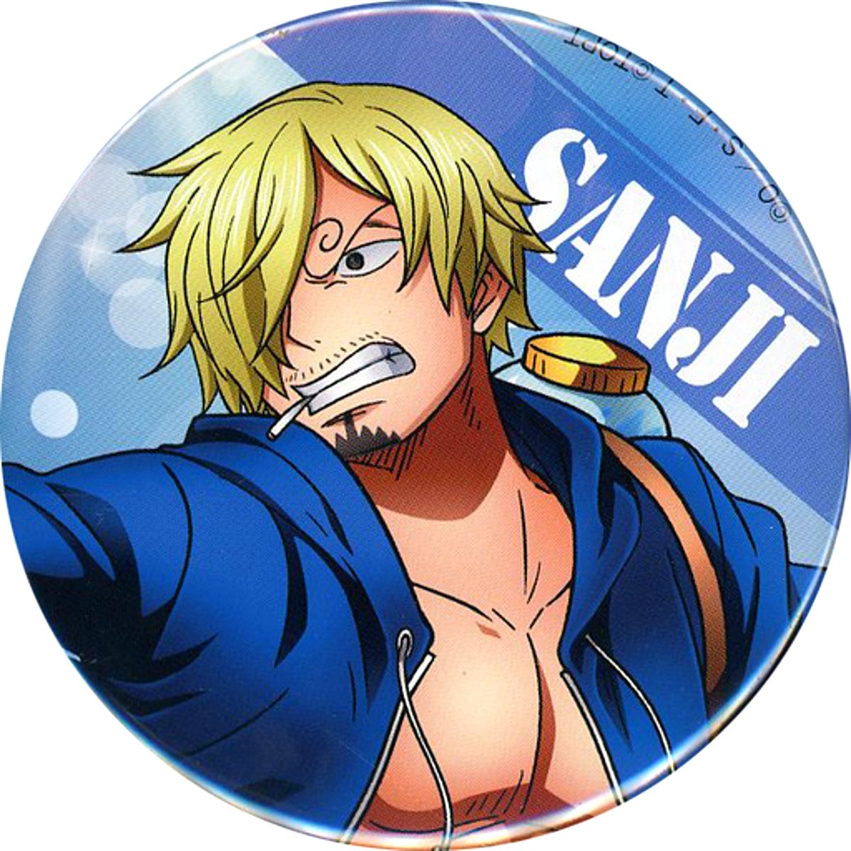 Sanji Tokyo One Piece Tower Button Summer 2020 Goods [USED]
