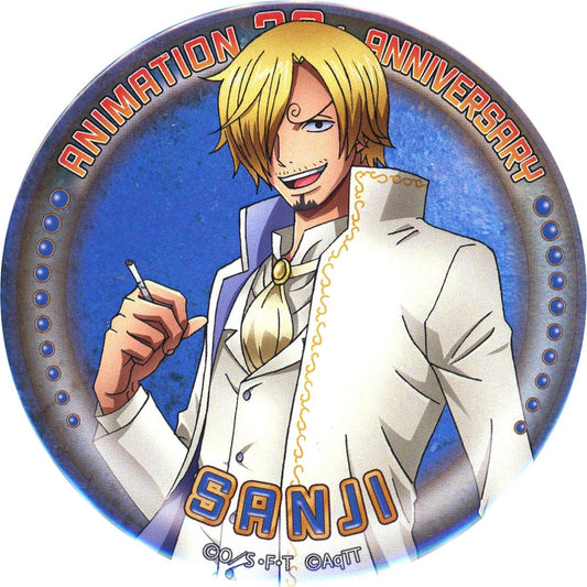 Sanji Tokyo One Piece Tower 20th Anniversary 2nd Series Button [USED]