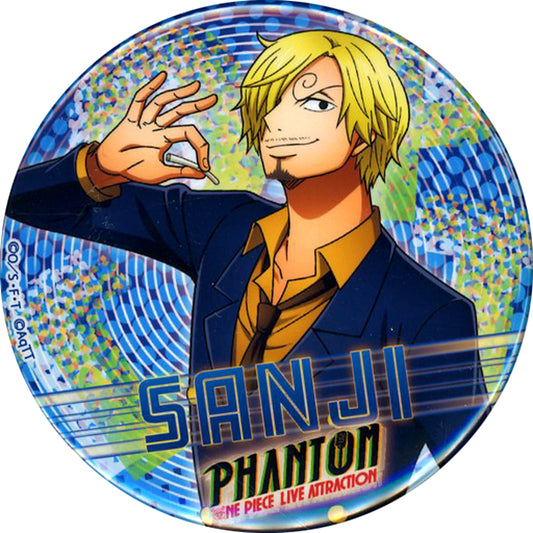 Sanji One Piece Tokyo One Piece Tower PHANTOM Button [USED]