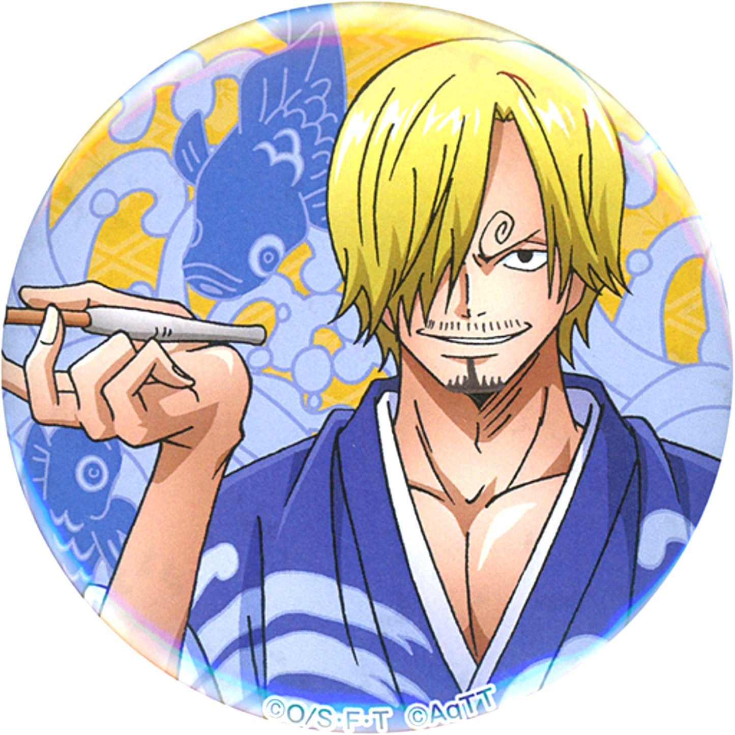 Sanji One Piece Japanese Style Button Collection 2017 [USED]