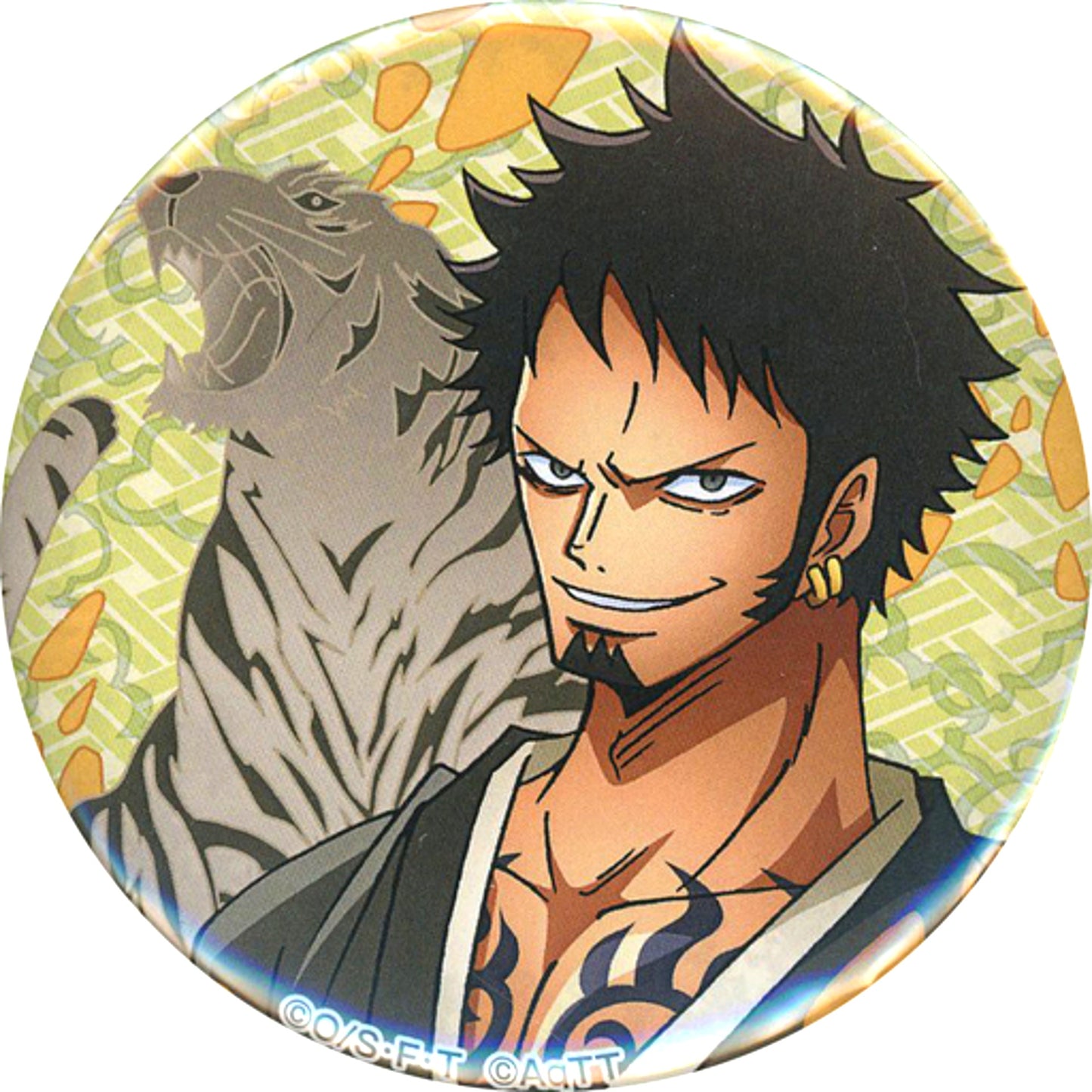 Trafalgar Law One Piece Japanese Style Button Collection 2017 [USED]