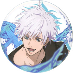 Jujutsu Kaisen Satoru Gojo Close-up Sega Lucky Kuji Splash x Battle Can Badge Prize K Buttons [USED]