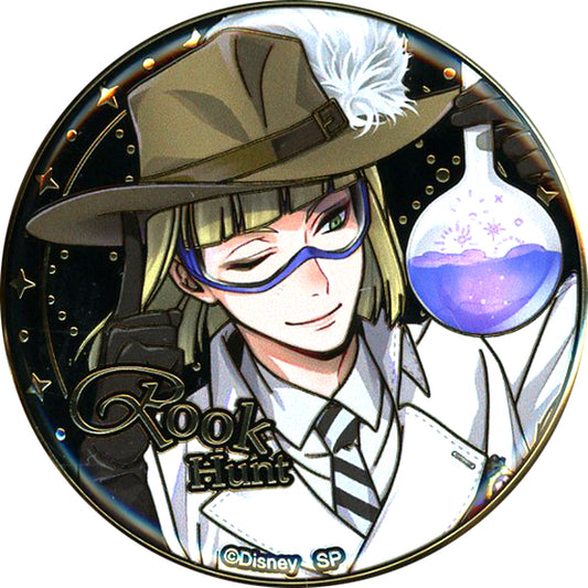 Rook Hunt Disney Twisted Wonderland Altimetal Button Collection Lab Wear B [USED]