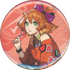 Macross Delta Freyja Wion Trading Can Badge Gekijo no Oshare Macross Delta Limited Buttons [USED]