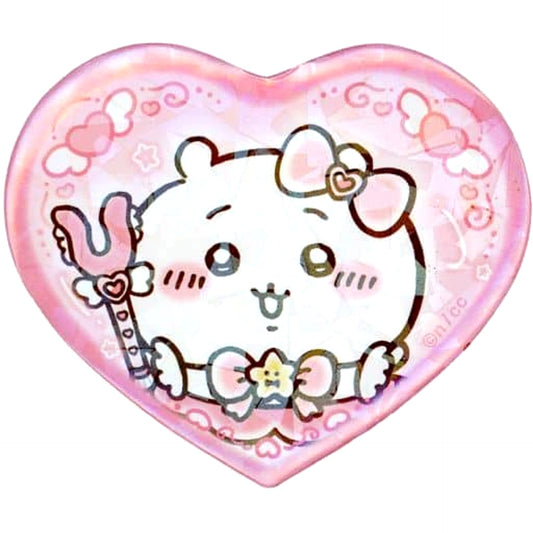 Chiikawa: Nanka Chiisakute Kawaii Yatsu Chiikawa Magical Chikawa Heart Can Badge Collection Magical Chikawa Limited Buttons [USED]