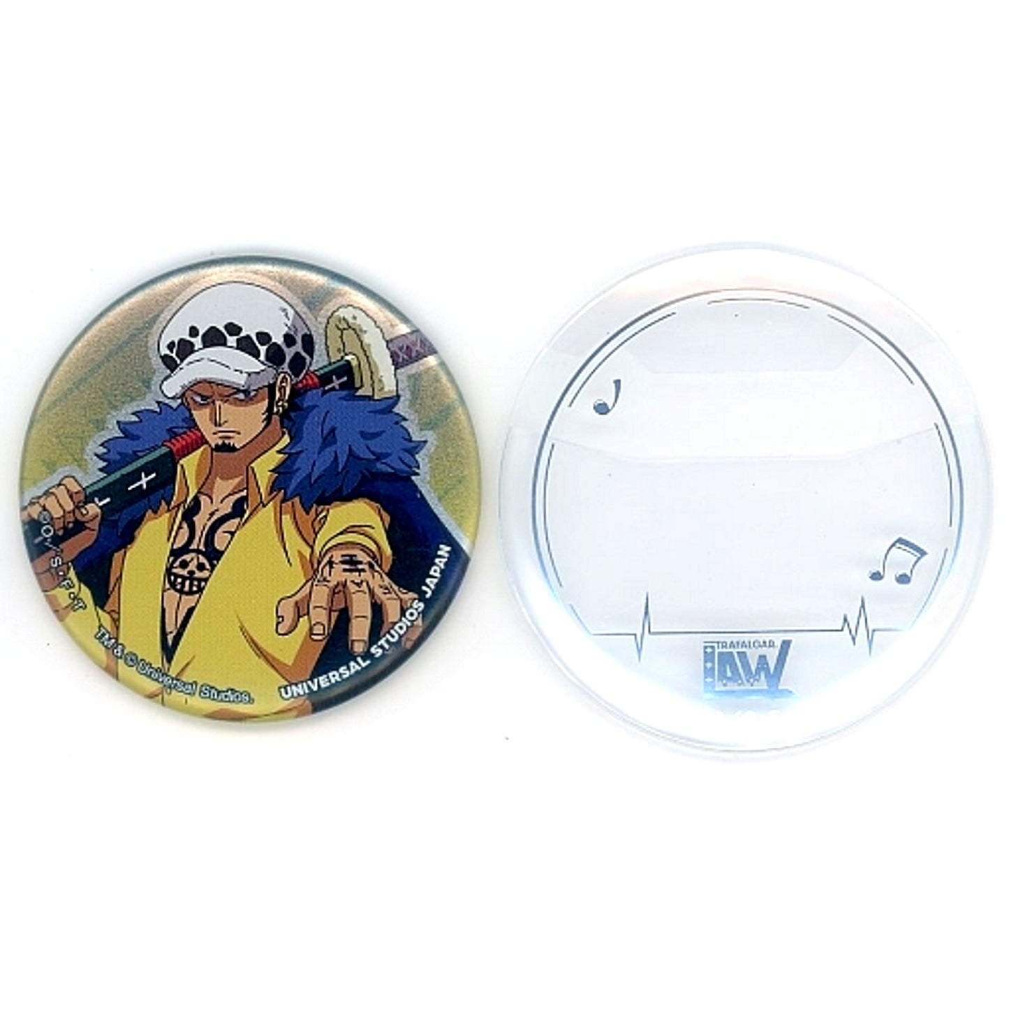 Trafalgar Law One Piece Premier Summer 2022 Button Collection Universal Studios Japan Limited [USED]