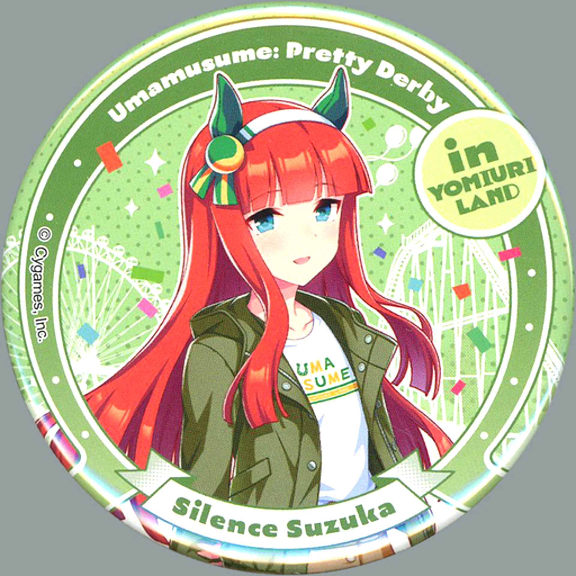 Silence Suzuka Uma Musume Pretty Derby in Yomiuriland Button Yomiuriland Ver. [USED]