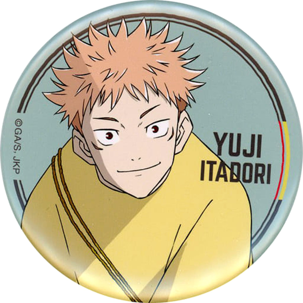 Jujutsu Kaisen Yuji Itadori Can Badge Cafe 2022 Limited Buttons [USED]