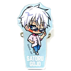 Satoru Gojo Jujutsu Kaisen Cafe 2022 Mini Character Acrylic Button [USED]