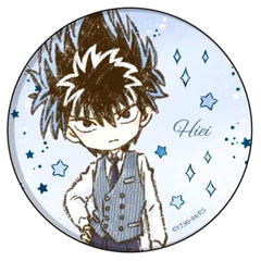 Yu Yu Hakusho Hiei Graph Art Design Can Badge Buttons [USED]