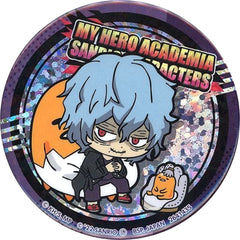 My Hero Academia x Sanrio Characters Tomura Shigaraki Gudetama Hologram Can Badge Buttons [USED]