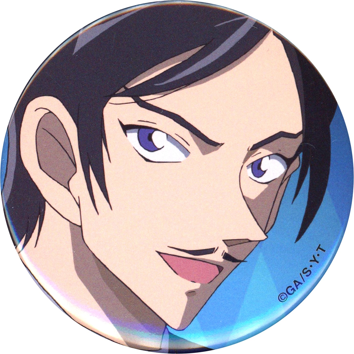 Takaaki Morofushi Detective Conan Plaza Trading Button H [USED]