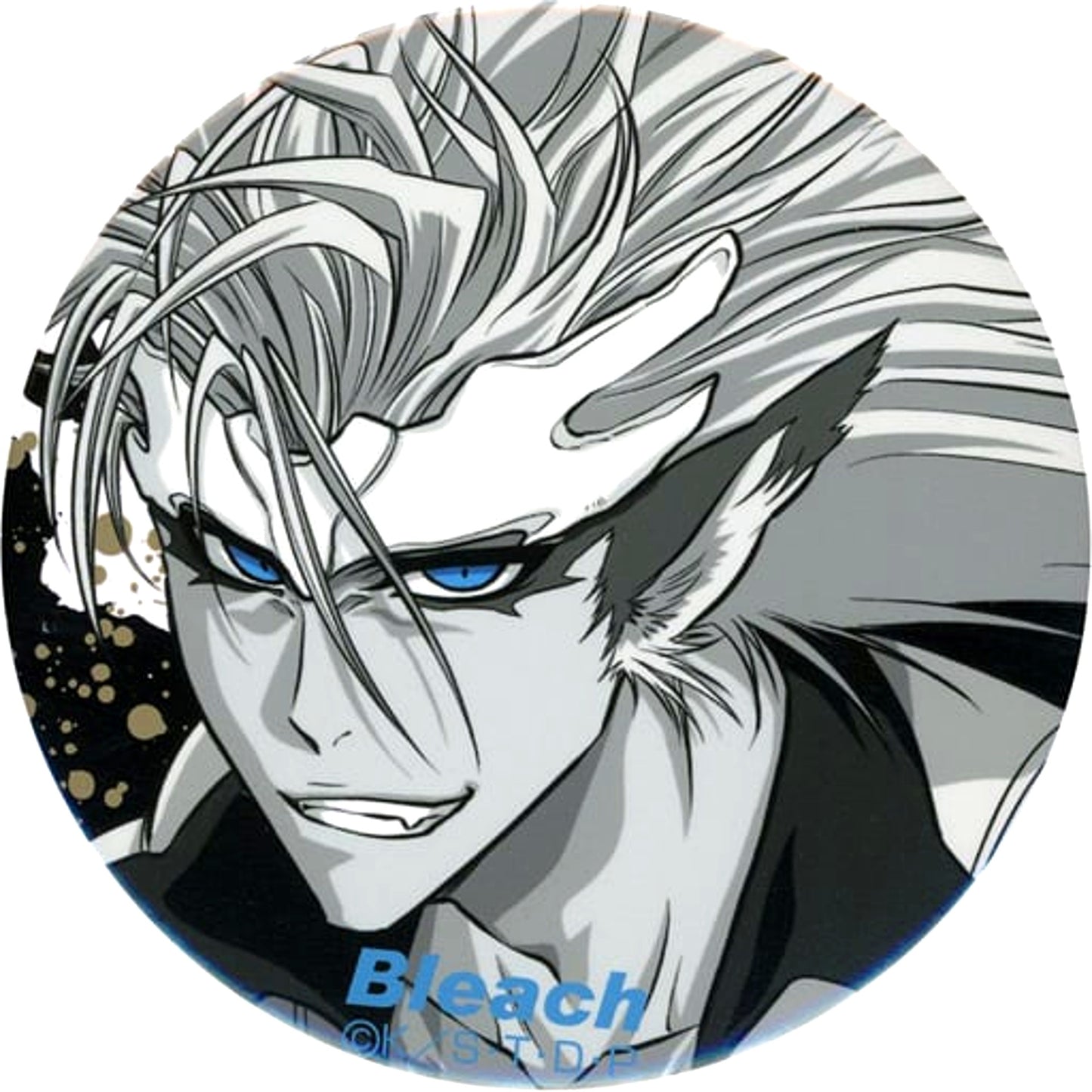 Grimmjow Jaegerjaquez Monochrome BLEACH Kujibikido Online Kuji MY SWORD MY SOUL Button E-11 Prize [USED]