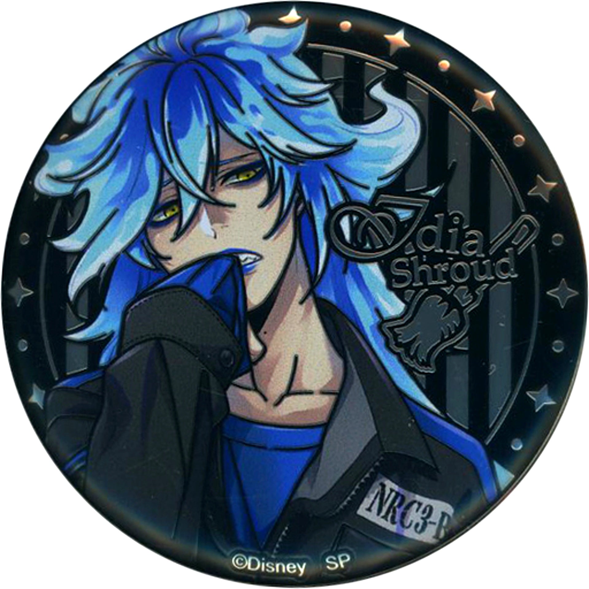 Idia Shroud Disney Twisted-Wonderland Altimetal Badge Collection Gym Clothes B [USED]