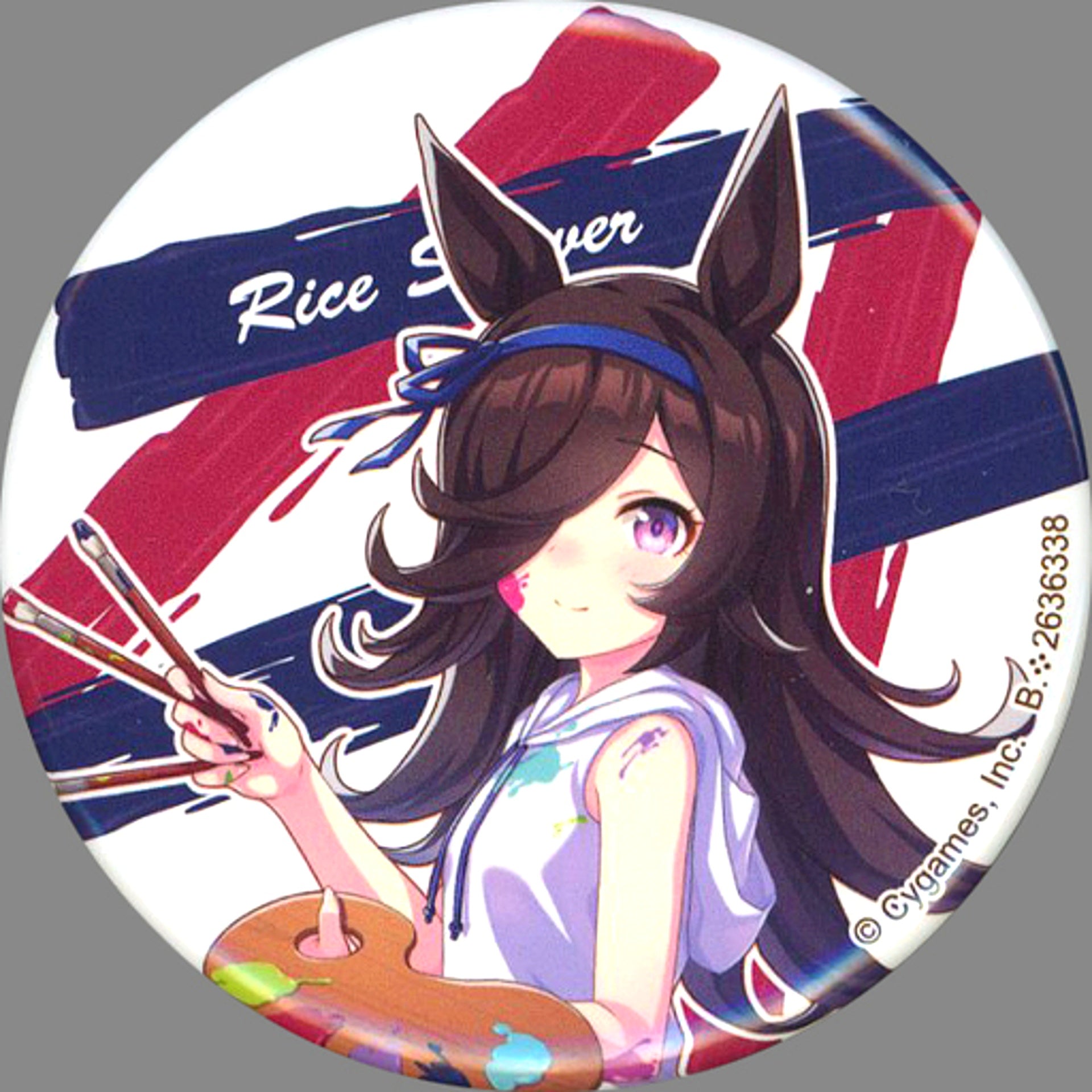 Rice Shower Uma Musume Pretty Derby Capsule Button Painter Style [USED]