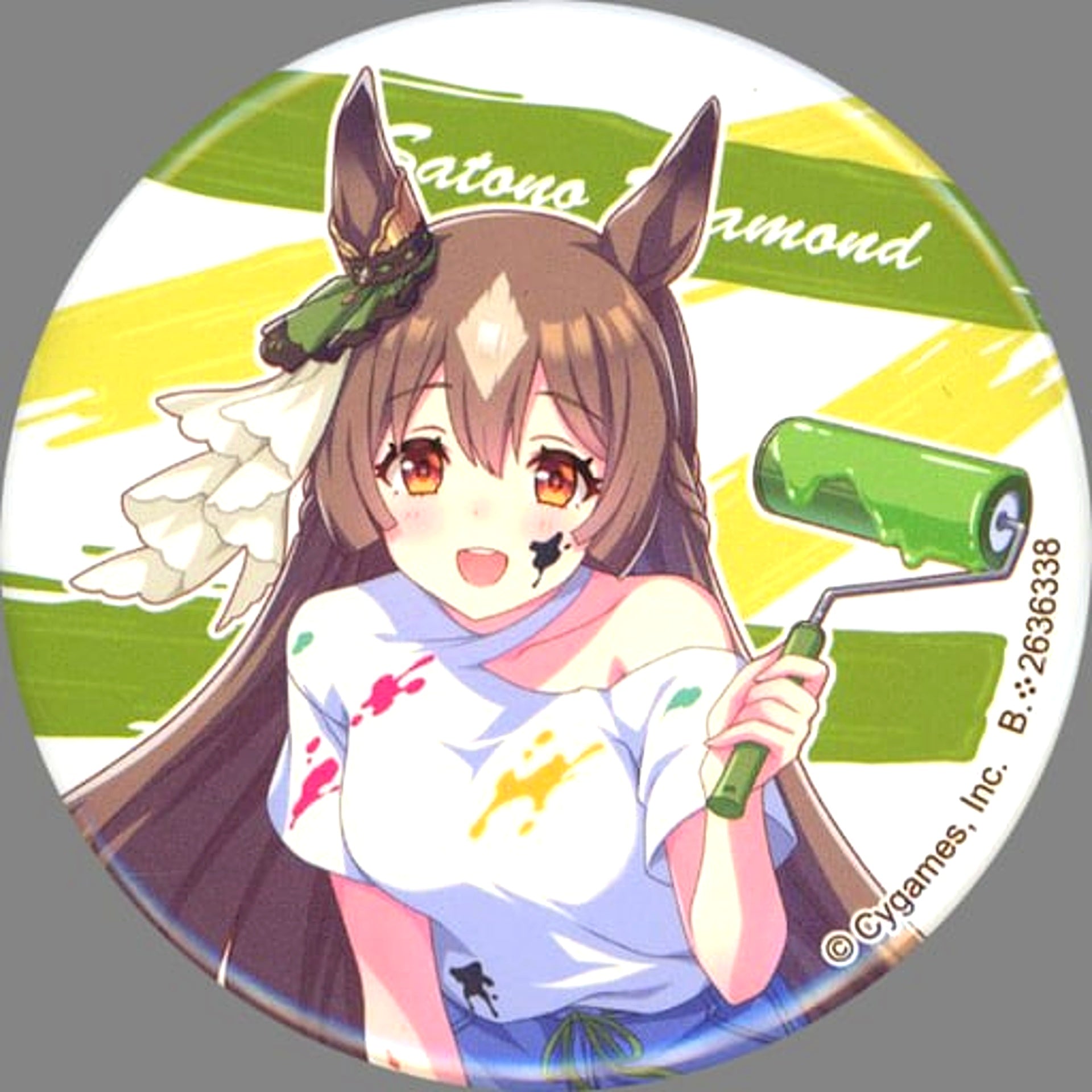 Satono Diamond Uma Musume Pretty Derby Capsule Button Painter Style [USED]