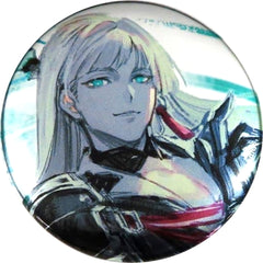 Granblue Fantasy Cassius Stay Moon Metallic Can Badge Granblue Museum Reminiscence of Blue Limited Buttons [USED]
