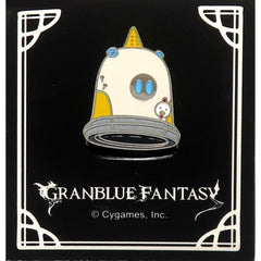 Granblue Fantasy Joy Deformed Pin Badge Granblue Museum Reminiscence of Blue Limited Buttons [USED]