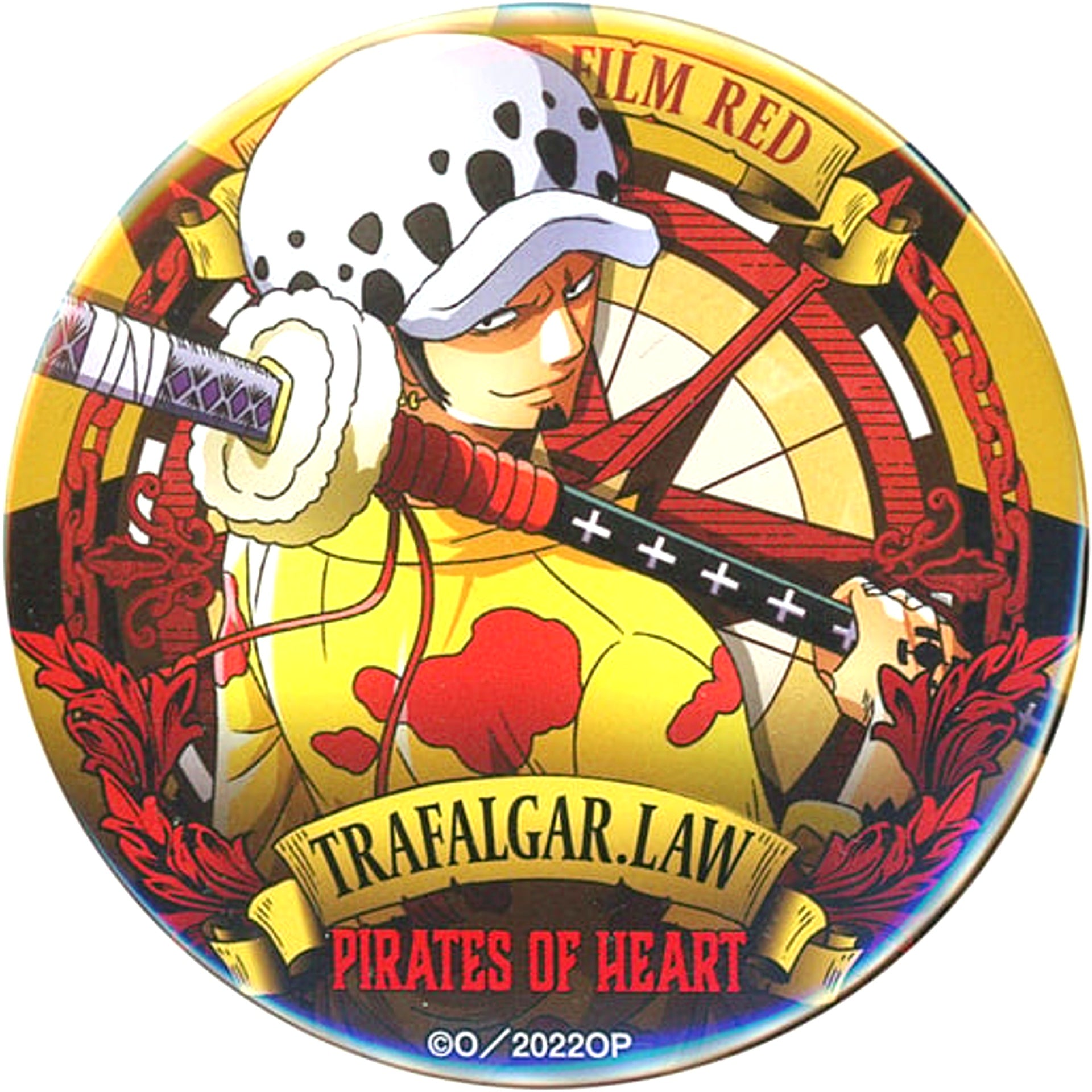 Trafalgar Law One Piece FILM RED Ultimate Crew Vol.4 Dodeka Button [USED]