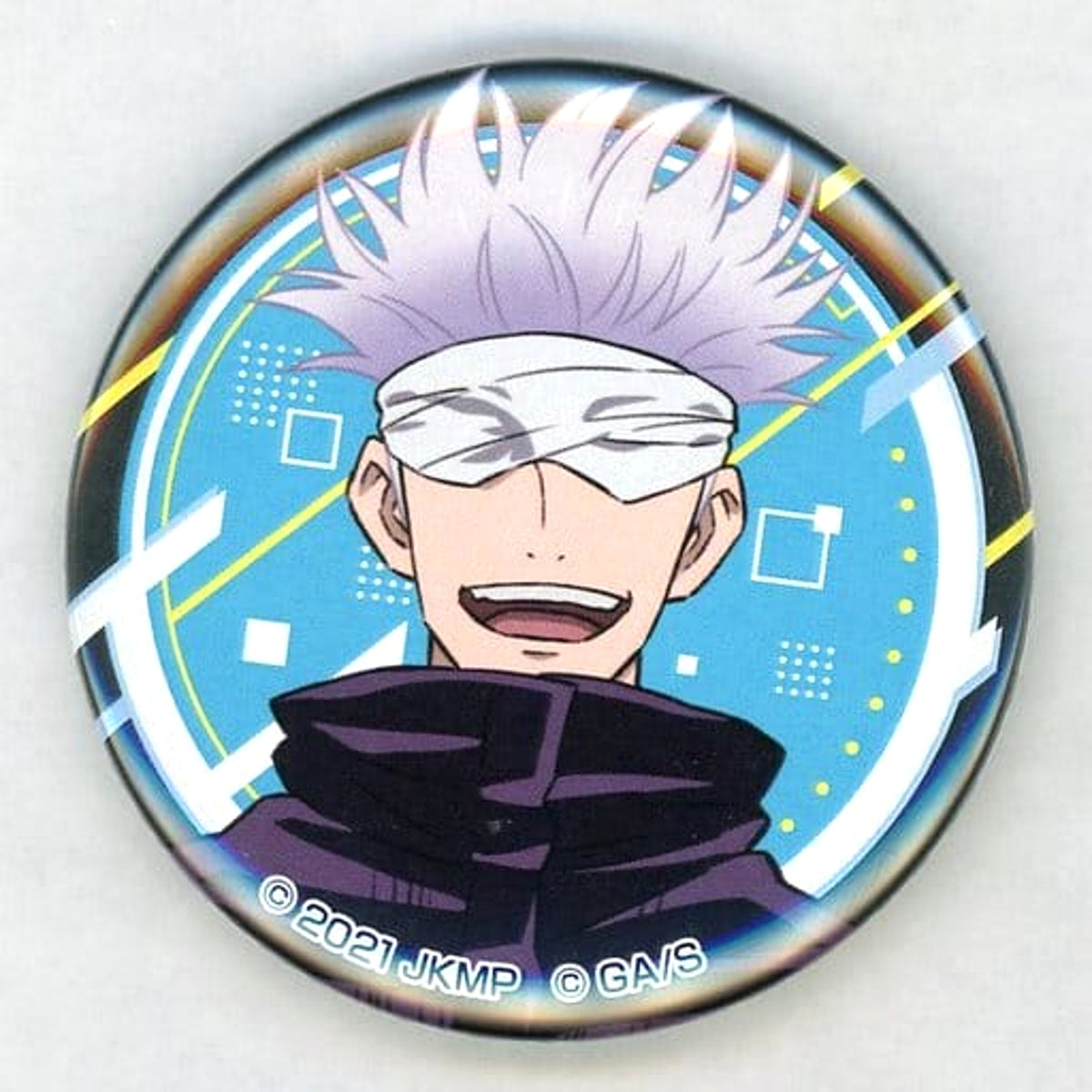 Jujutsu Kaisen 0 Satoru Gojo Can Badge Collection Tower Records Cafe Limited Buttons [USED]