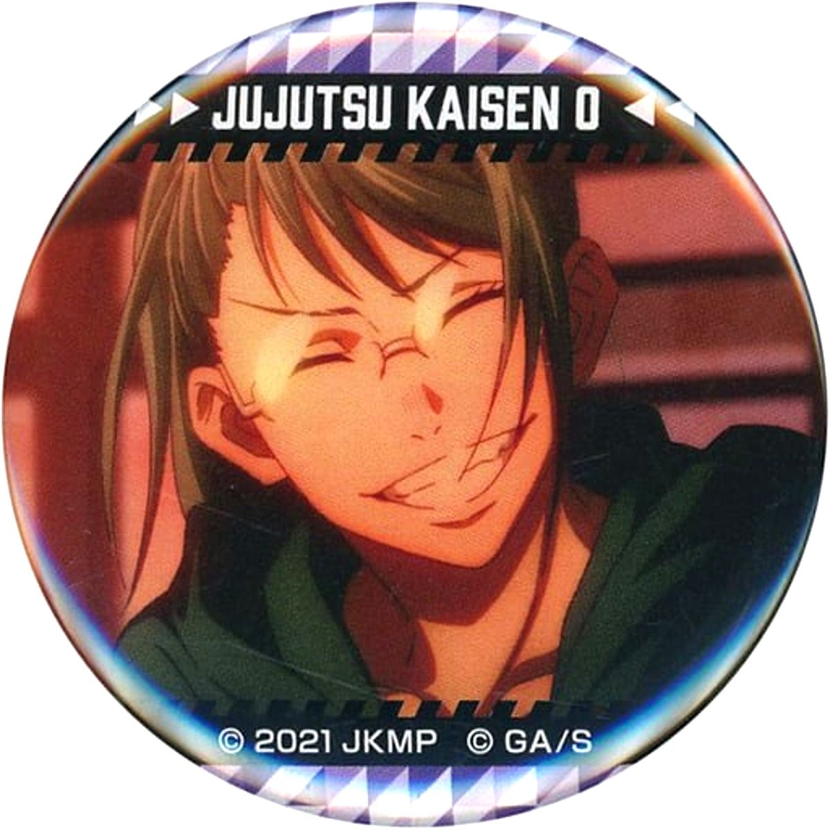 Maki Zenin Movie Jujutsu Kaisen 0 x Tower Records Cafe Scene Shot Button Collection [USED]