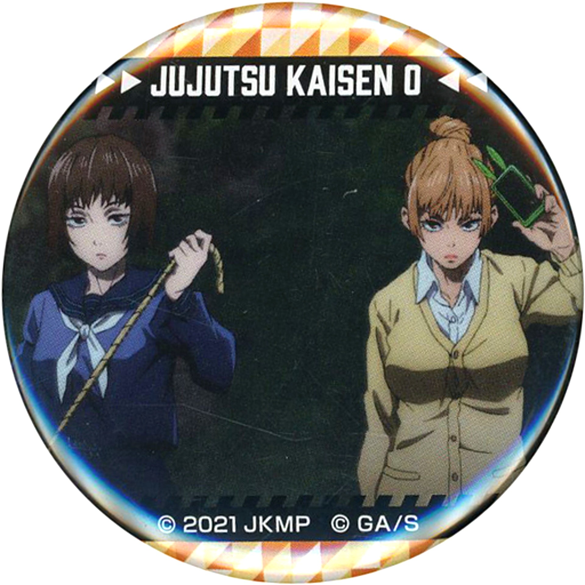 Mimiko & Nanako Jujutsu Kaisen 0 The Movie Scene Shot Button Collection Tower Records Cafe [USED]