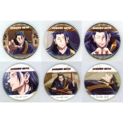 Jujutsu Kaisen 0 Suguru Getou Character Badge Collection Suguru Getou Box All 6 Types Set Buttons [USED]