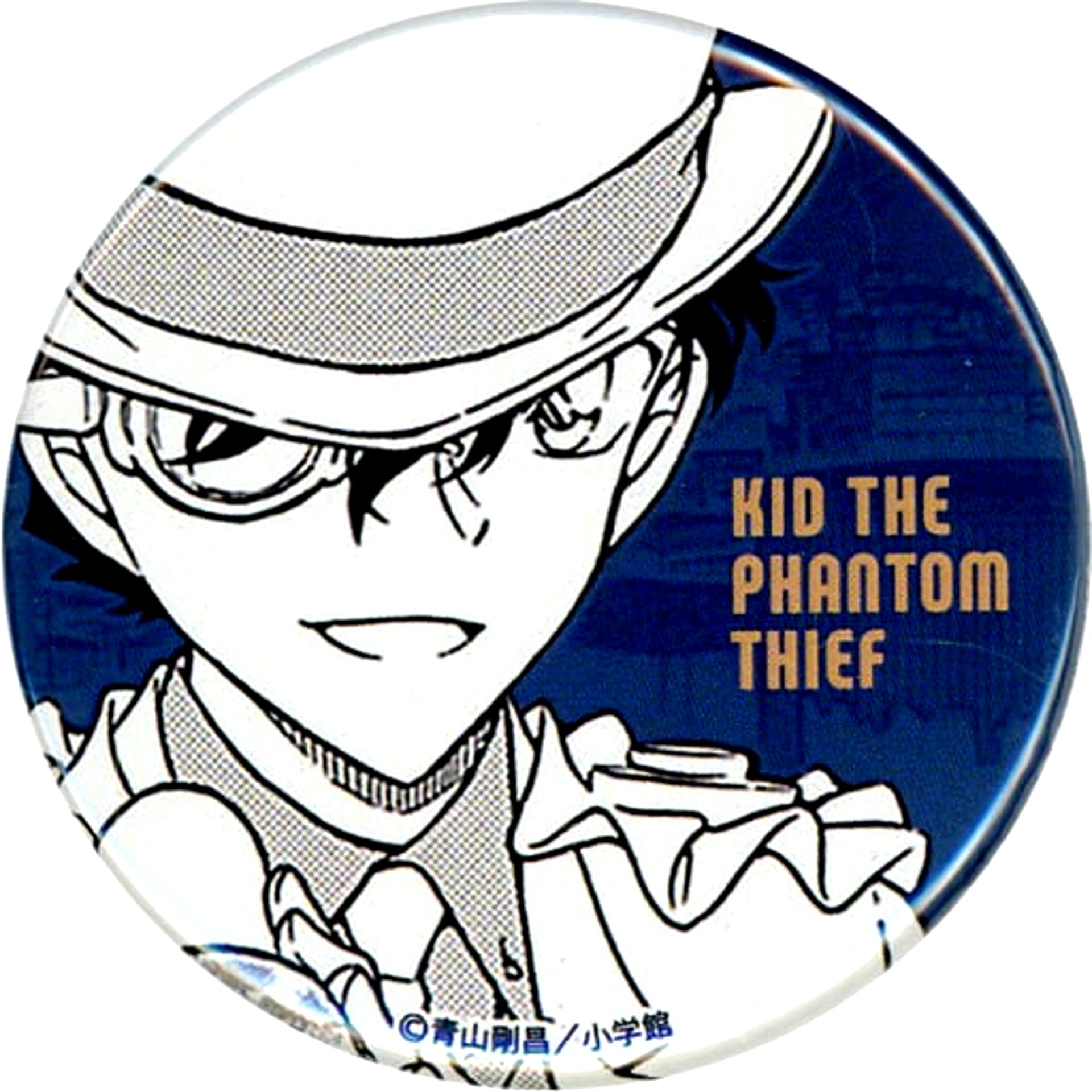 Kaitou Kid Detective Conan The Scarlet Bullet Release Commemorative Button Conan Official App Premium Club Member Limited Goods [USED]
