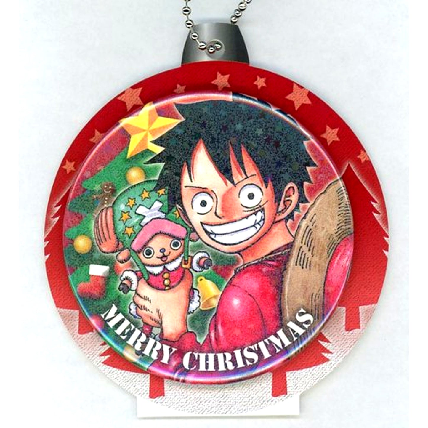 Monkey D. Luffy One Piece Christmas Ornament Style Button 2019 [USED]