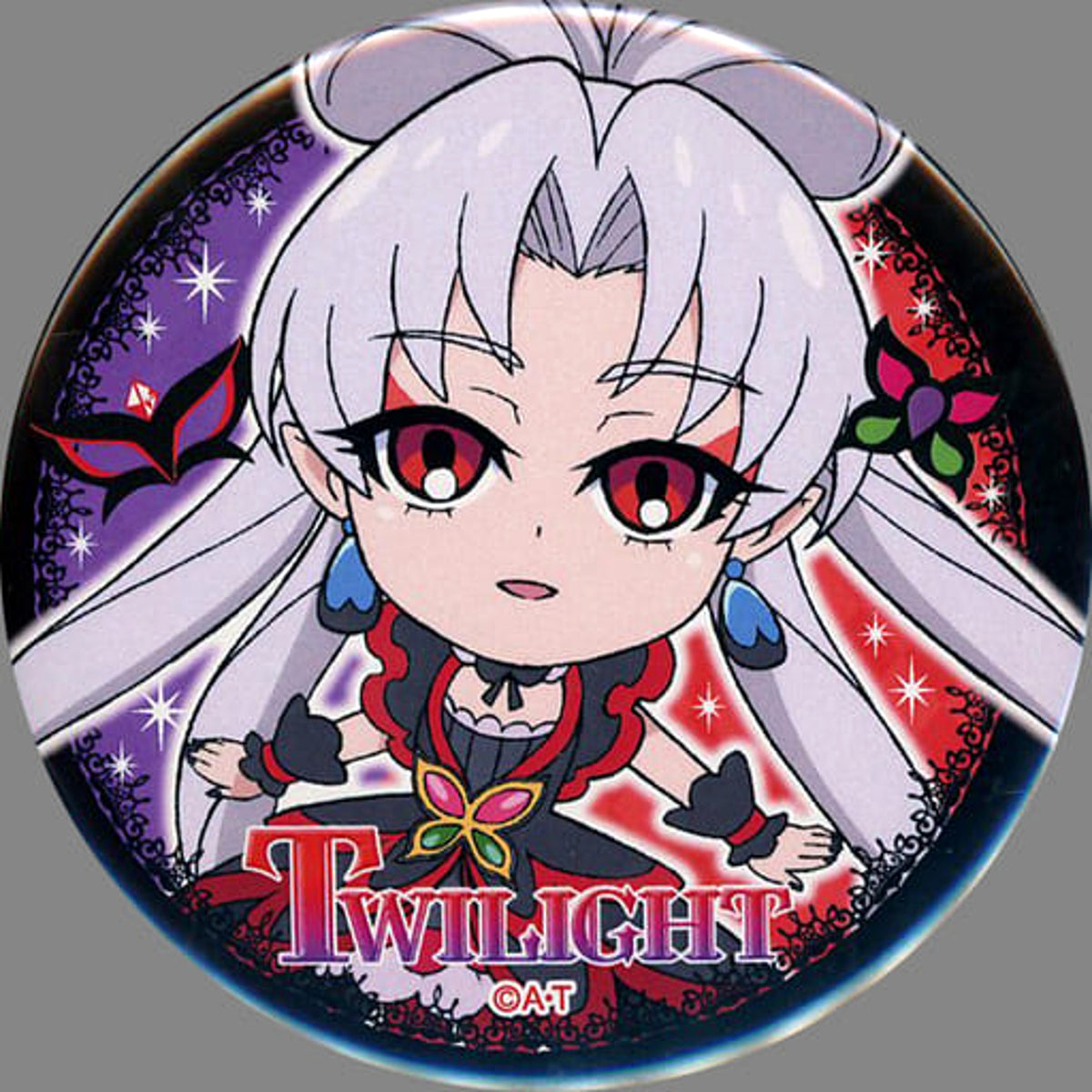 Go! Princess PreCure Twilight Prepop Prepop Dodeka Can Badge Buttons [USED]