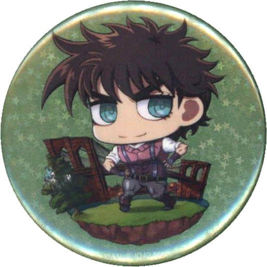 Joseph Joestar JoJo's Bizarre Adventure Holo Button Jojo World2 Limited Mini Game Blood Ritual Stone Masked Chosen/Oh My Gosh! Kiss Seal Game Prize B [USED]