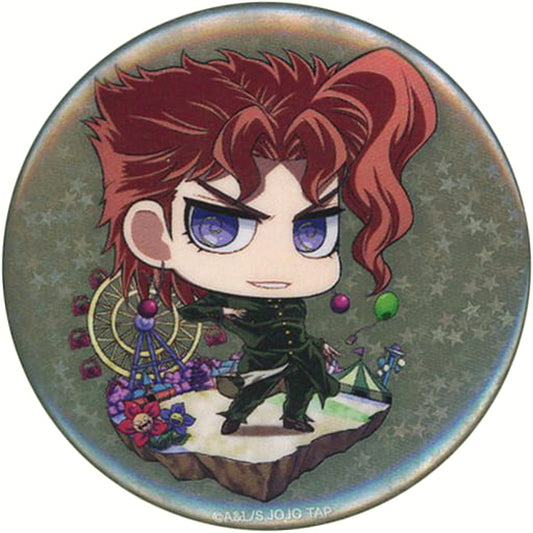 JoJo's Bizarre Adventure Noriaki Kakyoin Holo Can Badge Jojo World2 Limited Mini Game Blood Ritual Stone Masked Chosen/Oh My Gosh! Kiss Seal Game Prize B Buttons [USED]