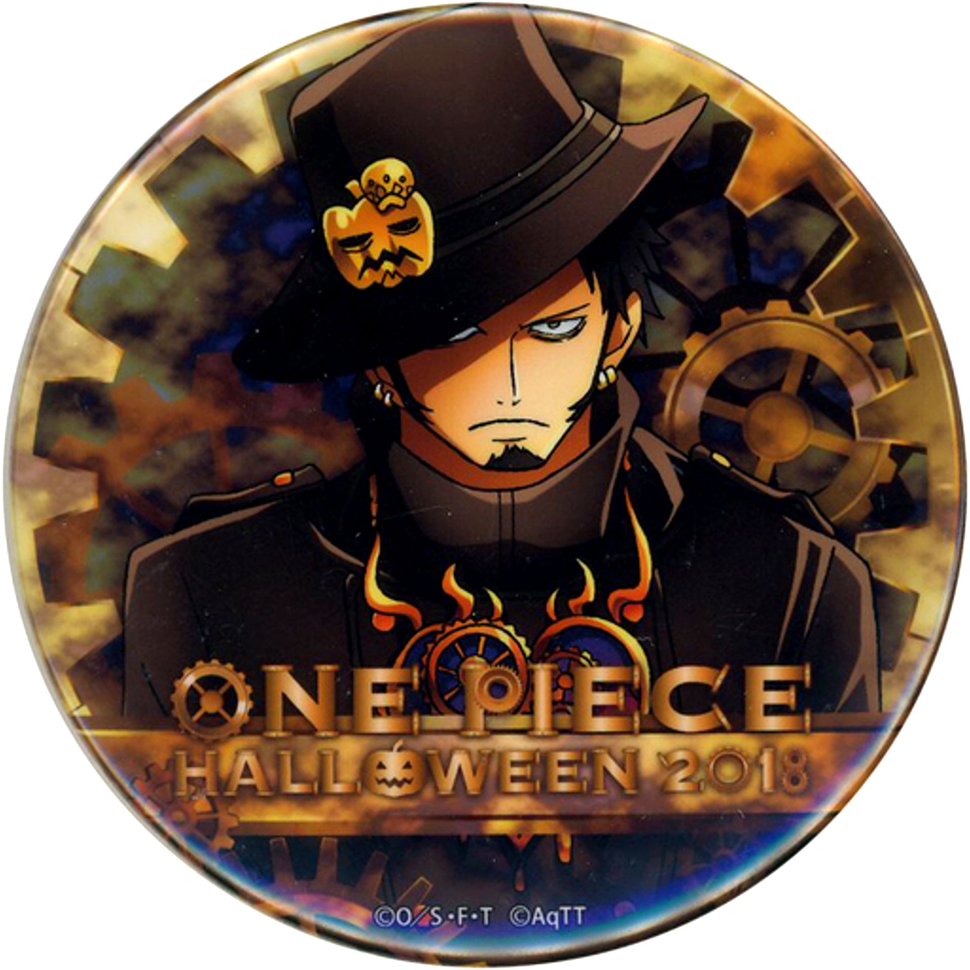 Trafalgar Law One Piece Button Halloween 2018 Tokyo One Piece Tower Limited [USED]