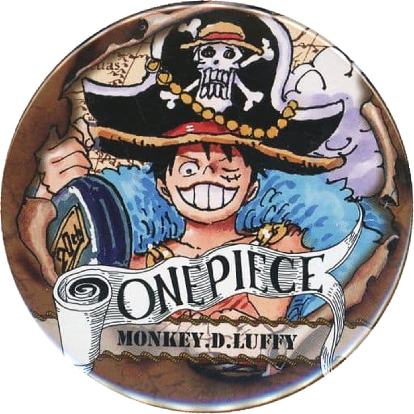 Monkey D. Luffy One Piece Collection Button Part 5 [USED]