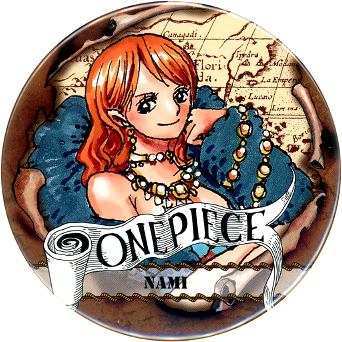 Nami One Piece Collection Button Vol.5 [USED]
