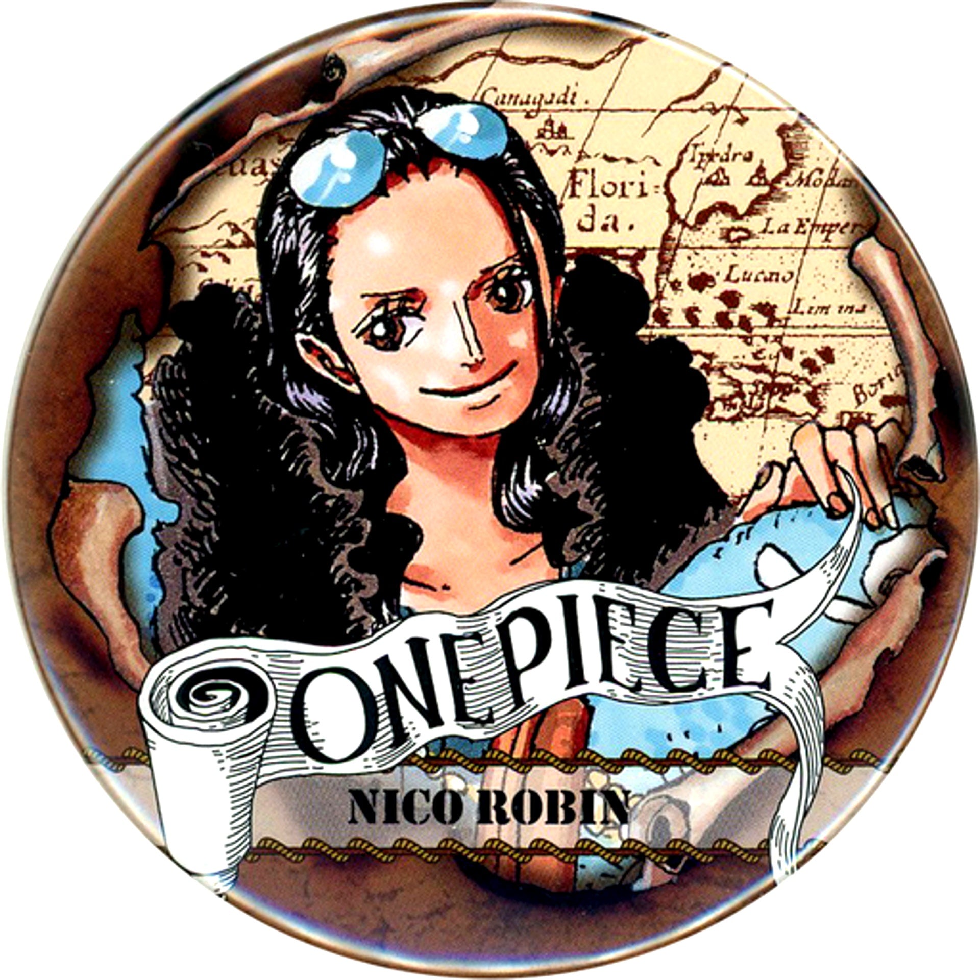 Nico Robin One Piece Collection Button Vol.5 [USED]