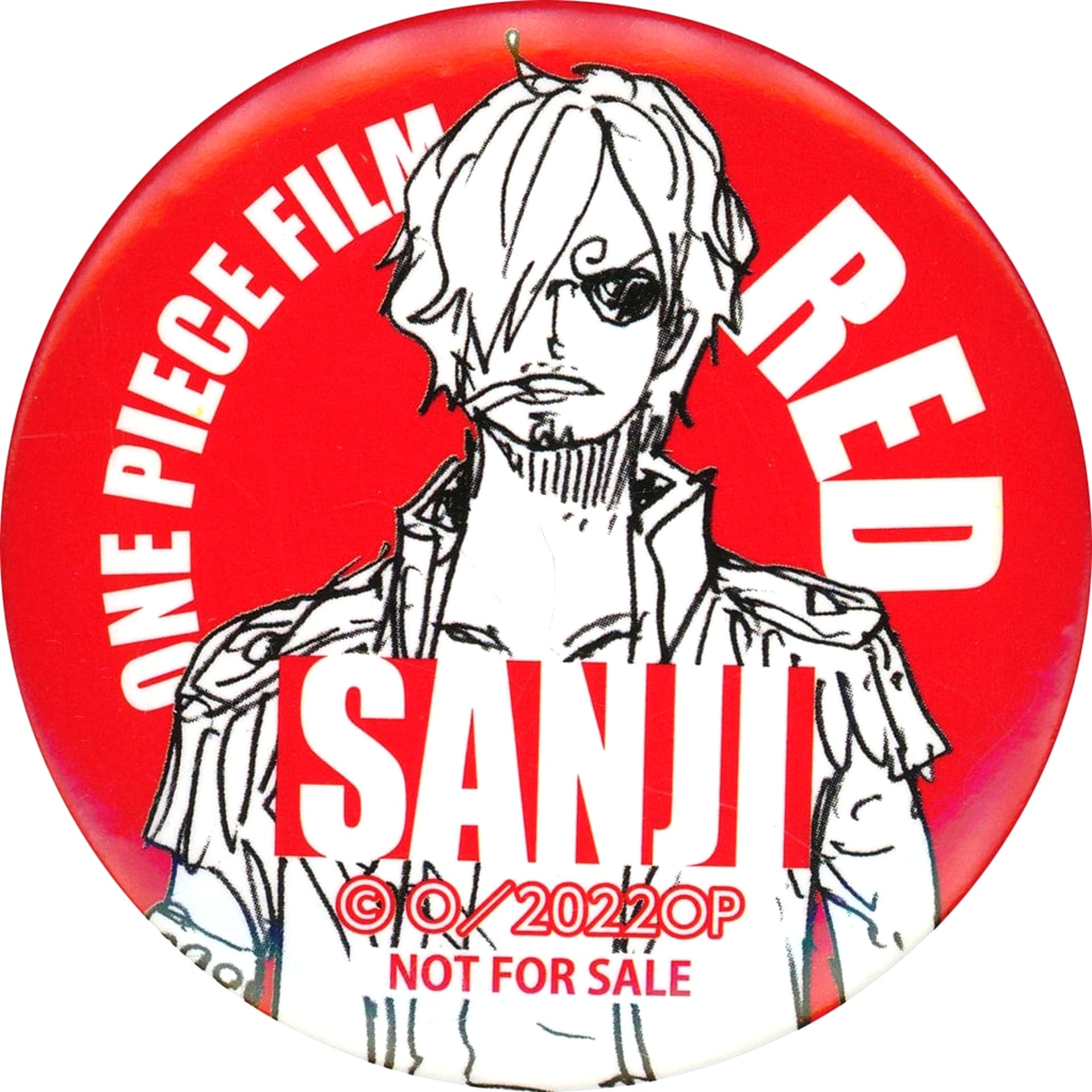 Sanji One Piece Film Red Button 7-Eleven Limited [USED]
