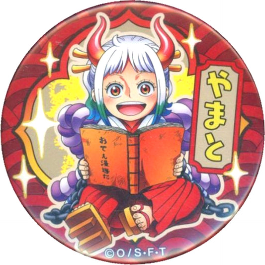 Yamato One Piece Yakara Button YELLOW Ver.2 Mugiwara Store Limited [USED]