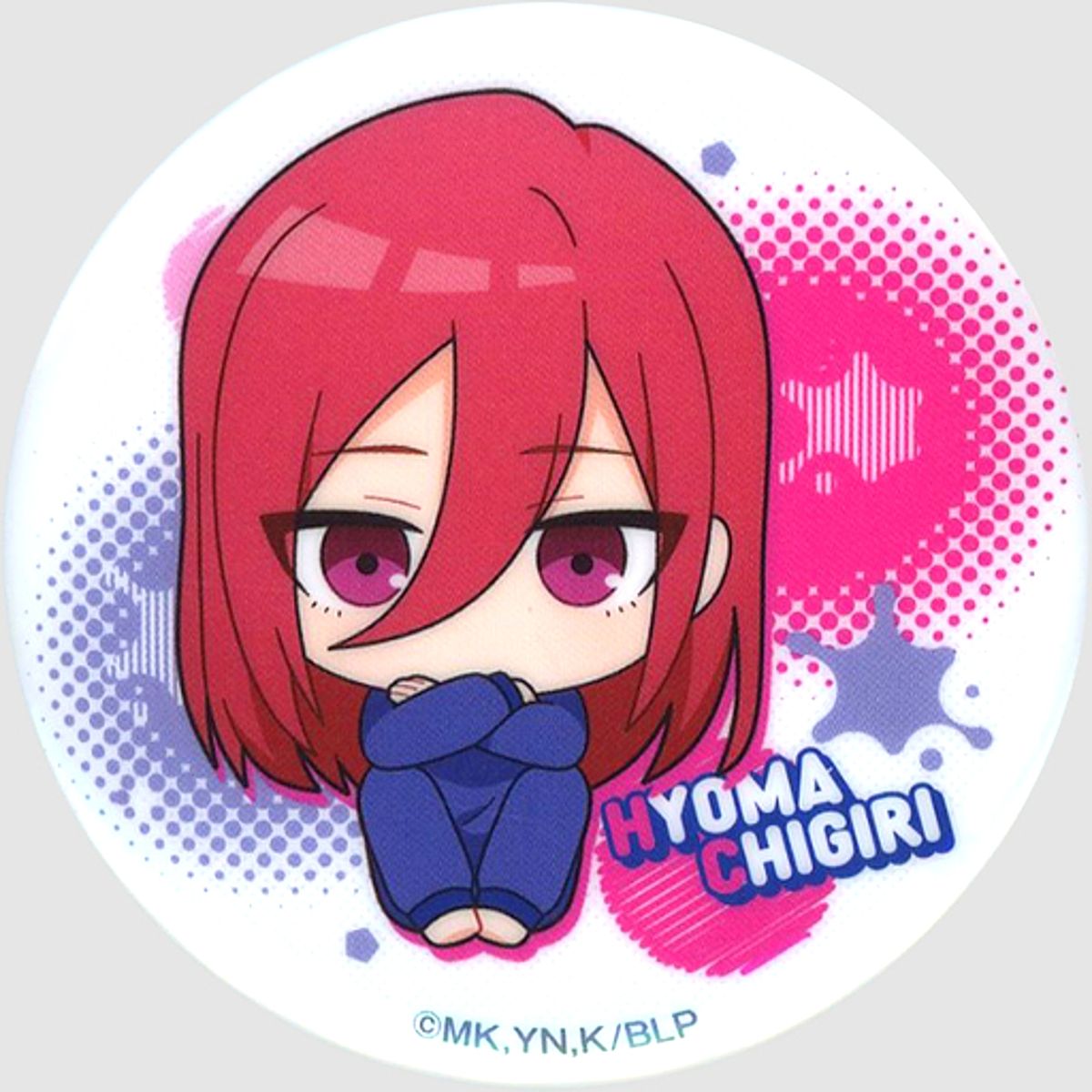 Hyoma Chigiri Blue Lock Tamamikuji Button Vol.1 [USED]