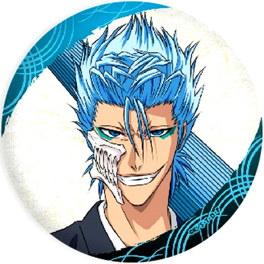 Grimmjow Jaegerjaquez BLEACH Drawn Button 14 Bangasa ver. [USED]