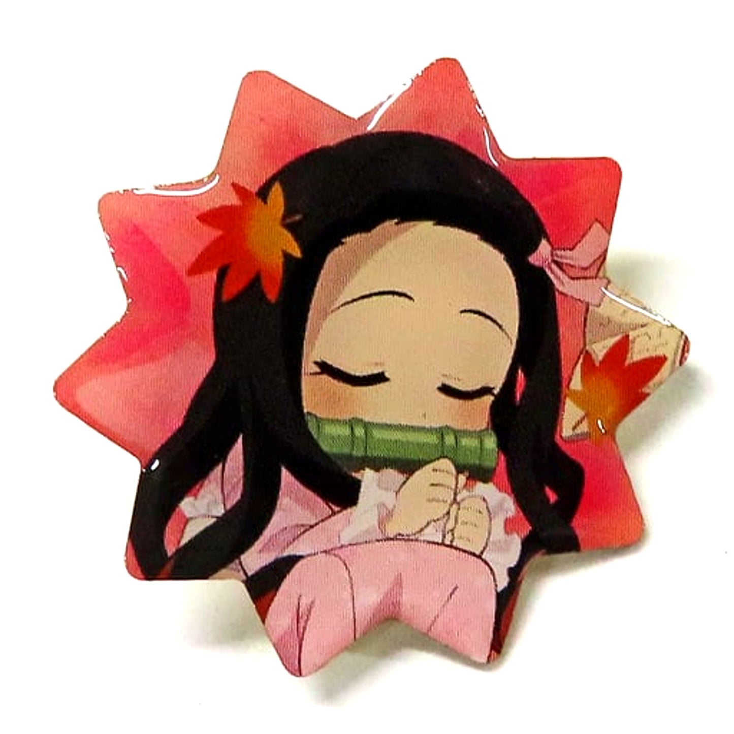 Nezuko Kamado Demon Slayer: Kimetsu no Yaiba Korotto Konpeito Pins Kyoto International Manga Anime Fair 2022 Kyoumafu Goods [USED]