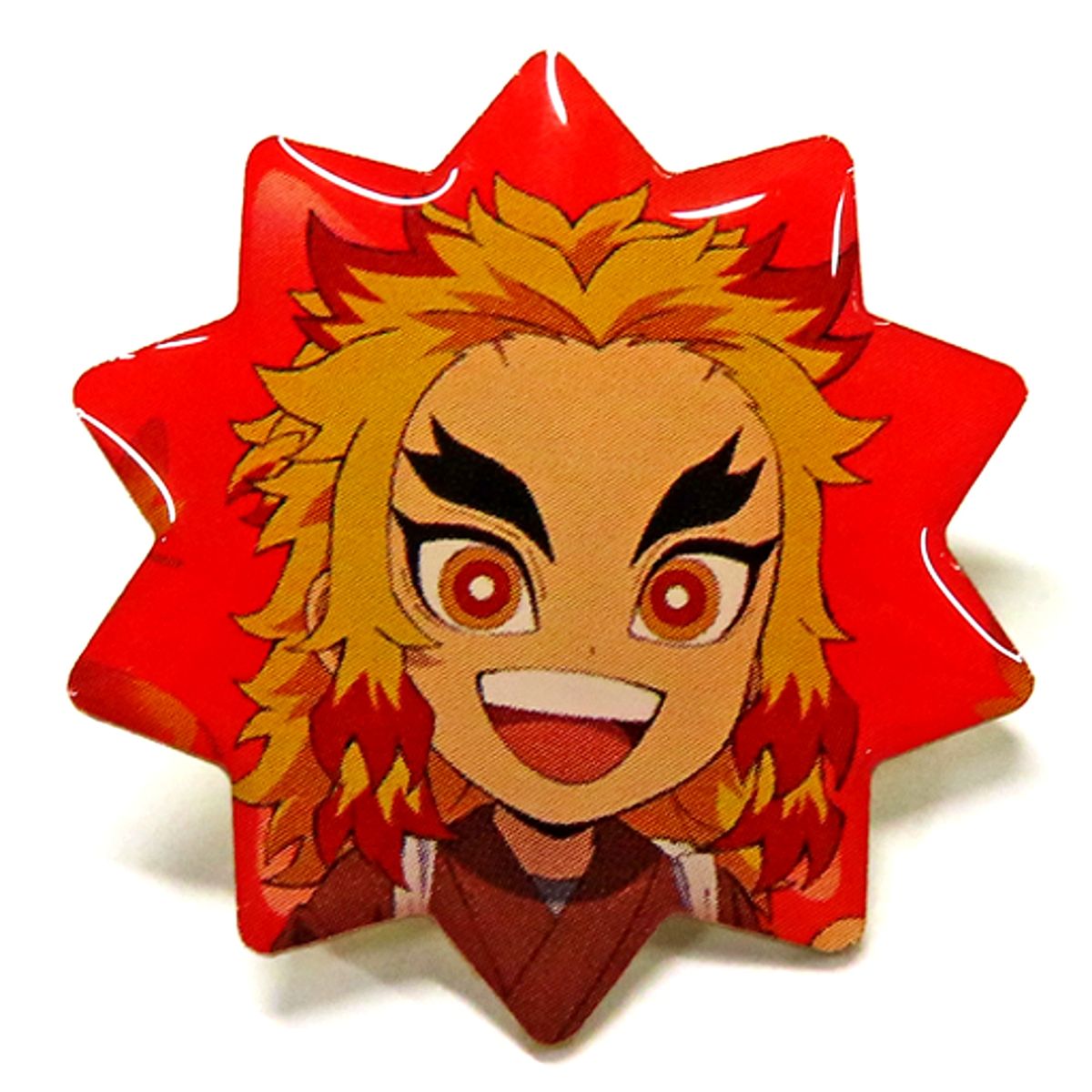 Kyojuro Rengoku Demon Slayer: Kimetsu no Yaiba Corotto! Konpeito Pins Kyoto International Manga Anime Fair 2022 KYOMAF Goods [USED]