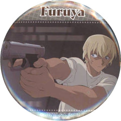Detective Conan: Zero's Tea Time Rei Furuya L Sega Lucky Kuji Online Can Badge Prize D-12 Buttons [USED]