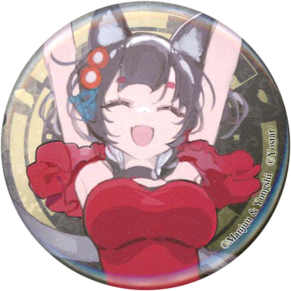Yamashiro Trading Button Azur Lane x Atre Akihabara Azur Lane 5th Anniversary Campaign Limited Time Pop-up Shop [USED]