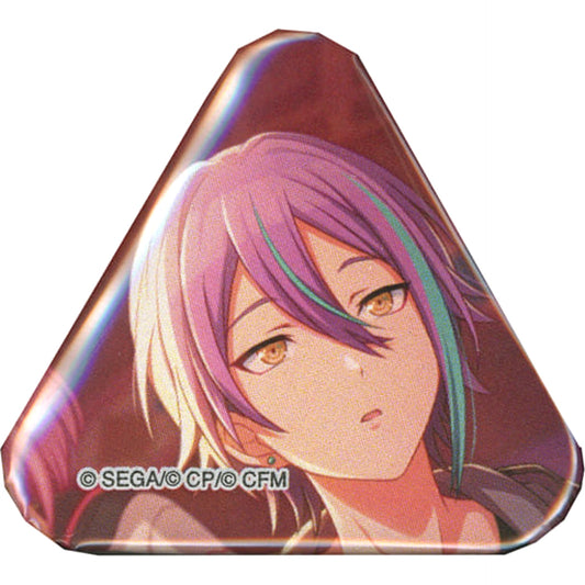 Hatsune Miku: Colorful Stage! Rui Kamishiro Unexpected Point Before Special Training Mini Triangular Can Badge Collection Vol.1 C Full Power! Wonder Halloween! 2nd Anniversary Thanksgiving Limited Buttons [USED]