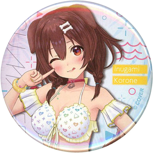 Inugami Korone Virtual YouTuber Holo Live Random Button Shiny Wave Ver. [USED]