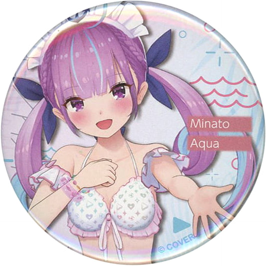 Minato Aqua VTuber Hololive Random Button Shiny Wave Ver. [USED]