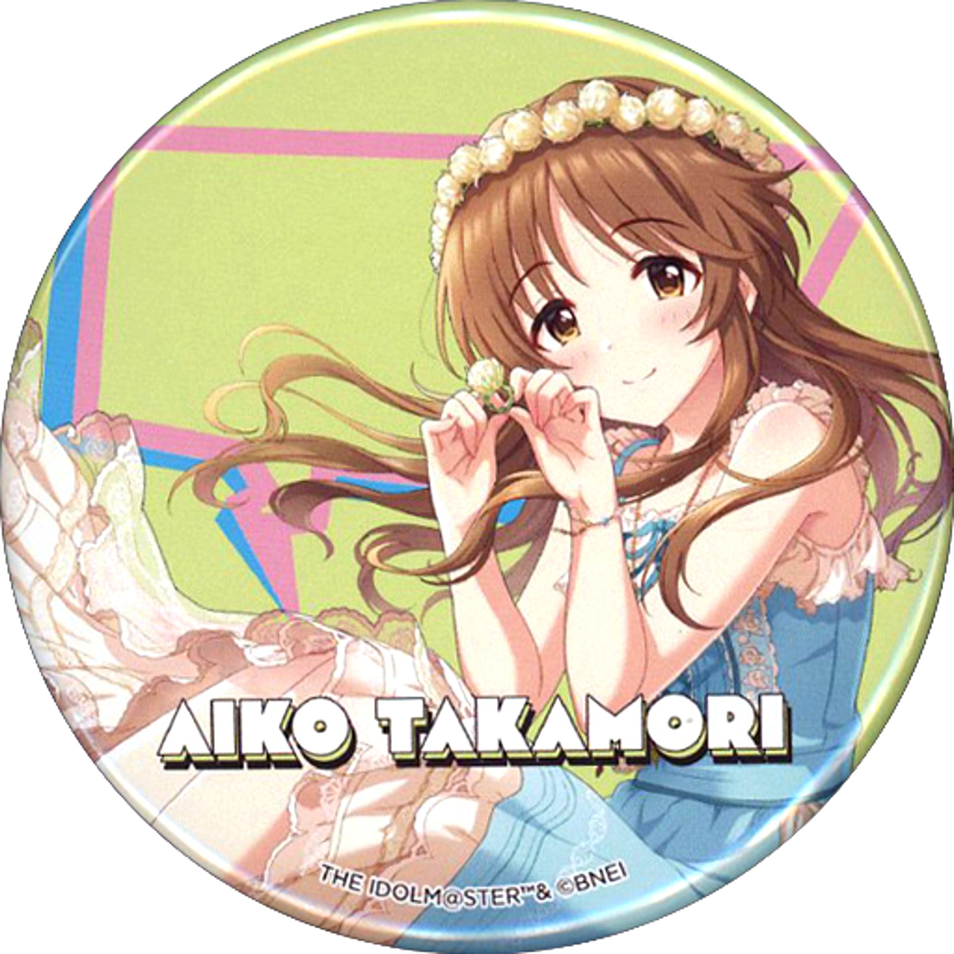 Aiko Takamori - LIKE4LIVE #cg_ootd Ver. Official Stand Badge The Idolmaster Cinderella Girls [USED]